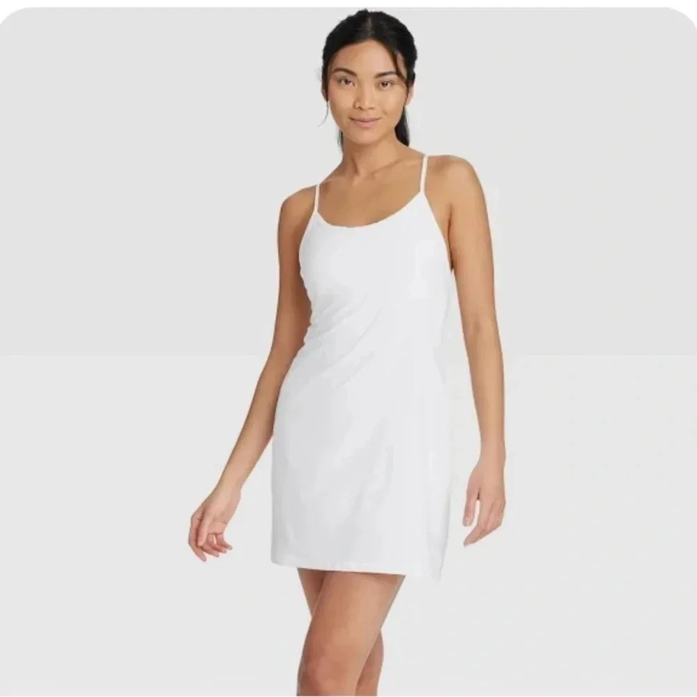 NWT ALL IN MOTION Flex Strappy Exercise Dress one piece athletic romper Size XL - Picture 1 of 14